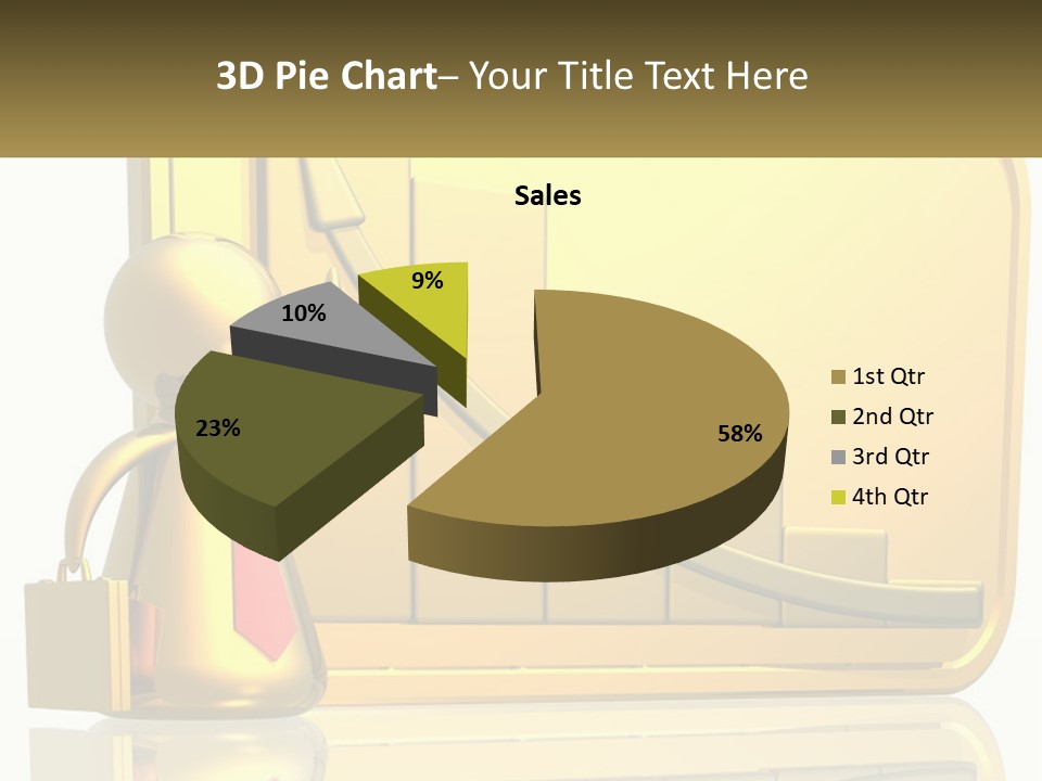 Manager Work Success PowerPoint Template