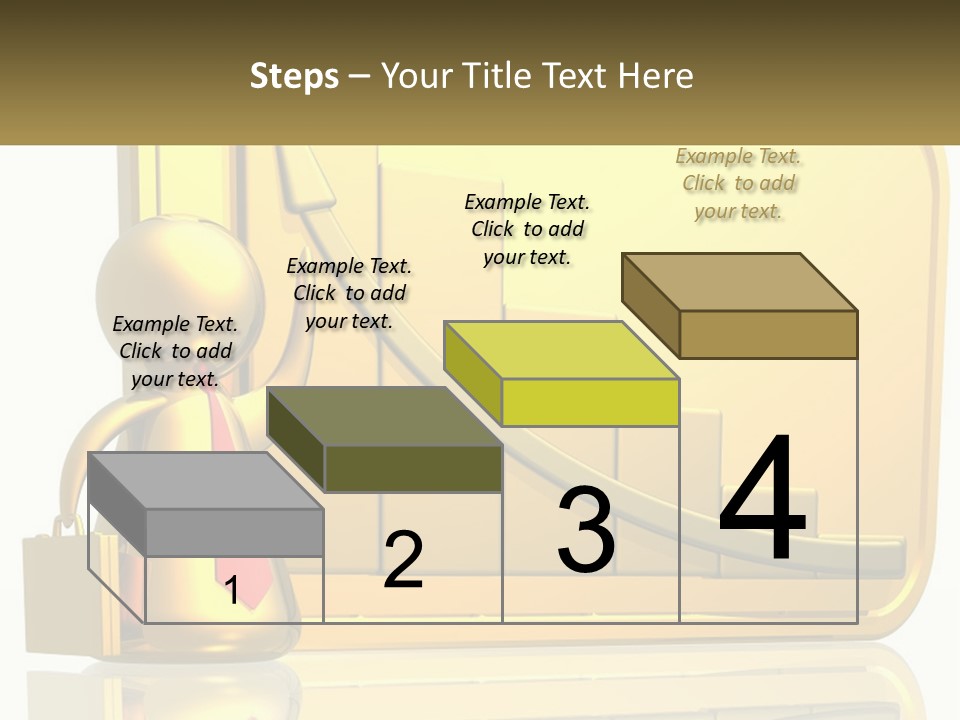 Manager Work Success PowerPoint Template