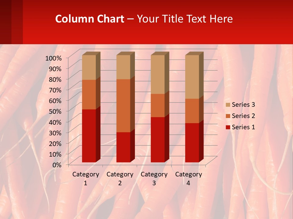 Arrangement Raw Nutrition PowerPoint Template