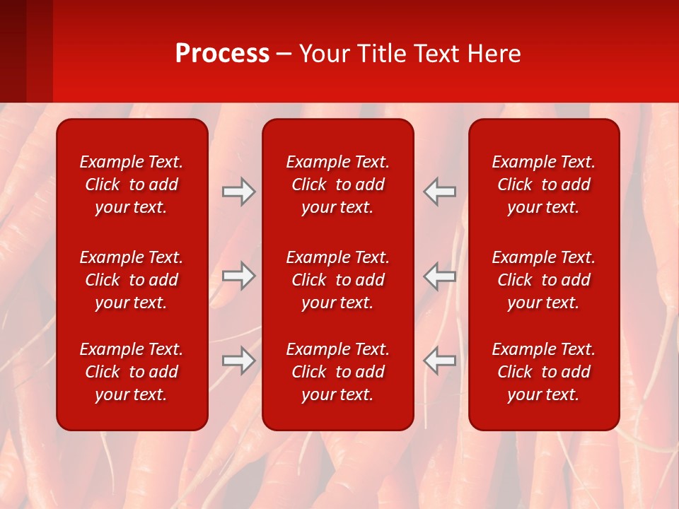 Arrangement Raw Nutrition PowerPoint Template