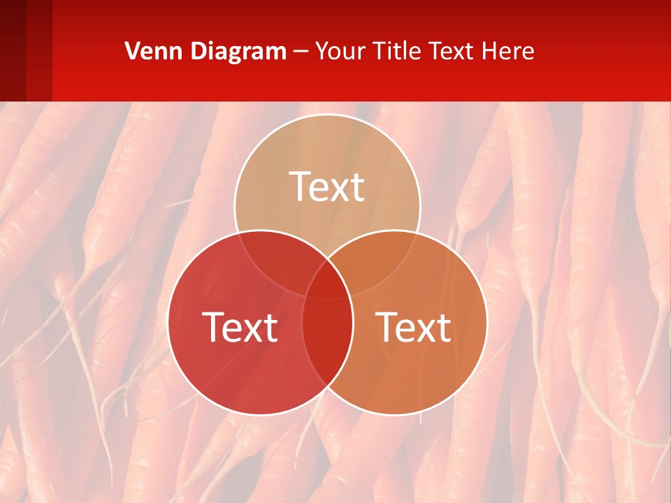 Arrangement Raw Nutrition PowerPoint Template