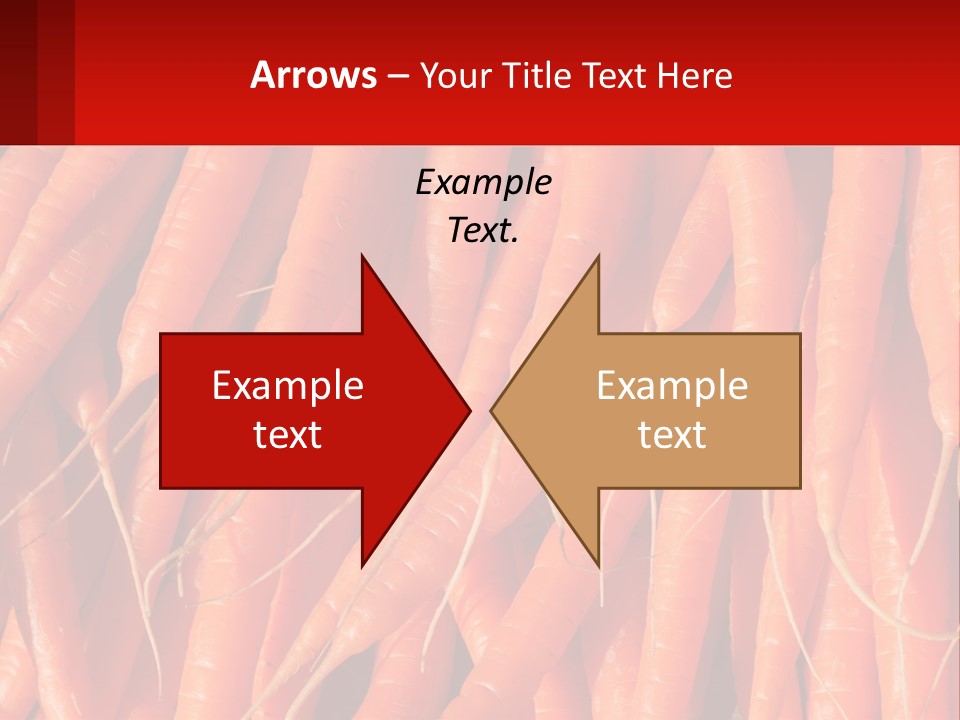 Arrangement Raw Nutrition PowerPoint Template