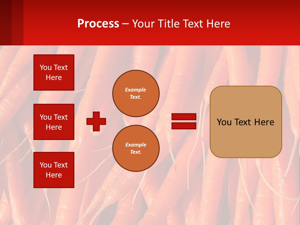 Arrangement Raw Nutrition PowerPoint Template