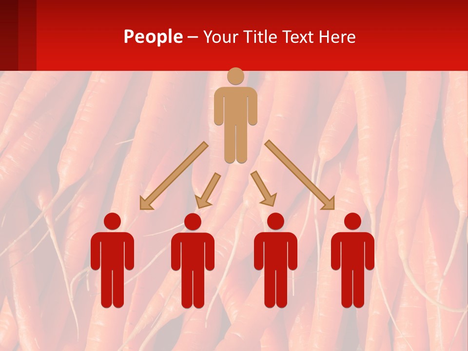 Arrangement Raw Nutrition PowerPoint Template