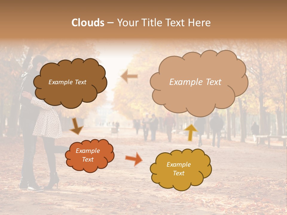 Two Girlfriend Relationship PowerPoint Template