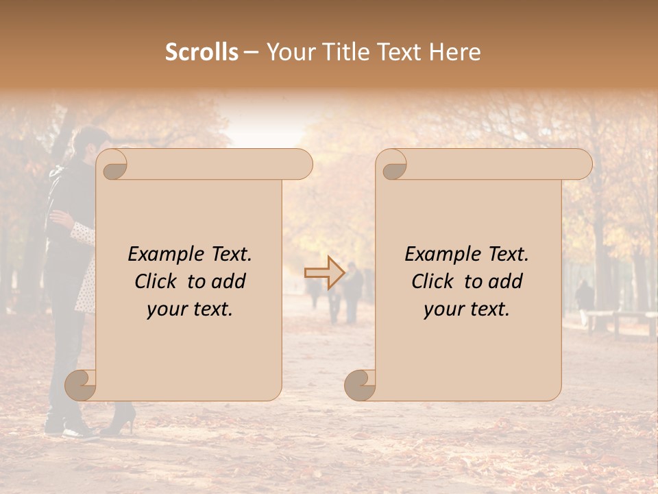 Two Girlfriend Relationship PowerPoint Template