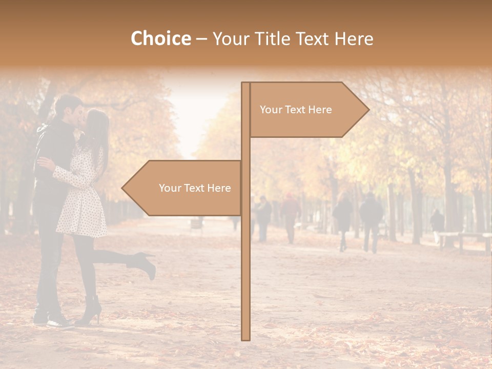Two Girlfriend Relationship PowerPoint Template