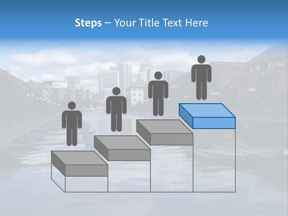 A Large Body Of Water With A City In The Background PowerPoint Template