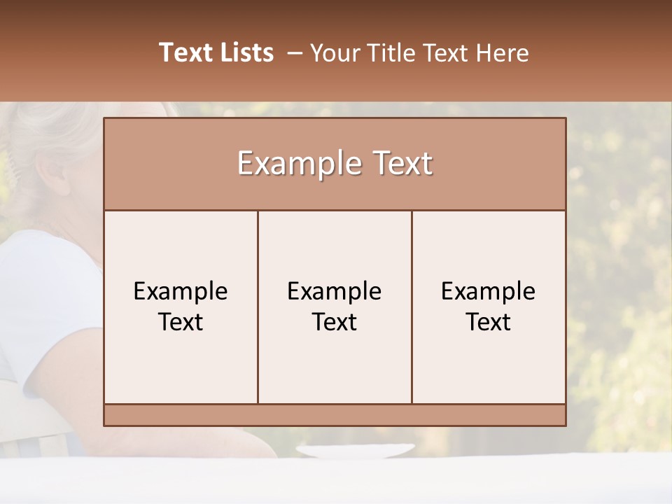 Lifestyle Summer People PowerPoint Template