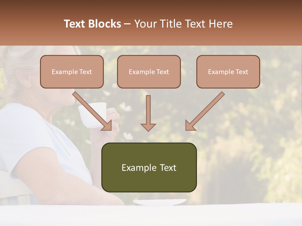 Lifestyle Summer People PowerPoint Template