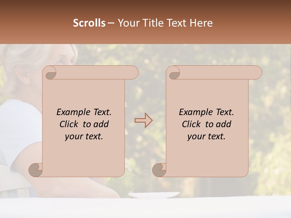Lifestyle Summer People PowerPoint Template