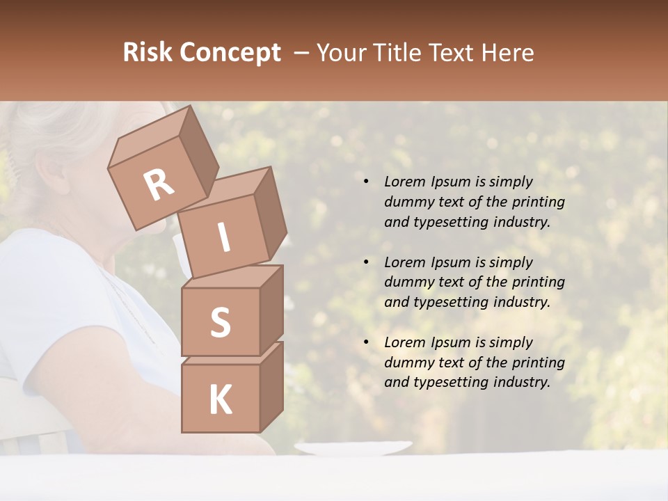 Lifestyle Summer People PowerPoint Template