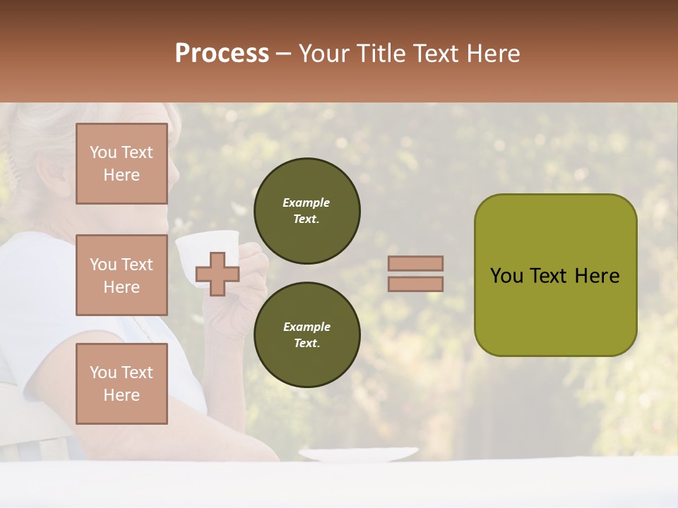 Lifestyle Summer People PowerPoint Template
