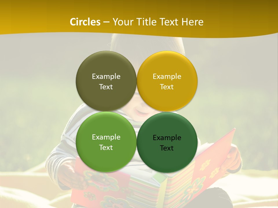 Cute Education Kid PowerPoint Template