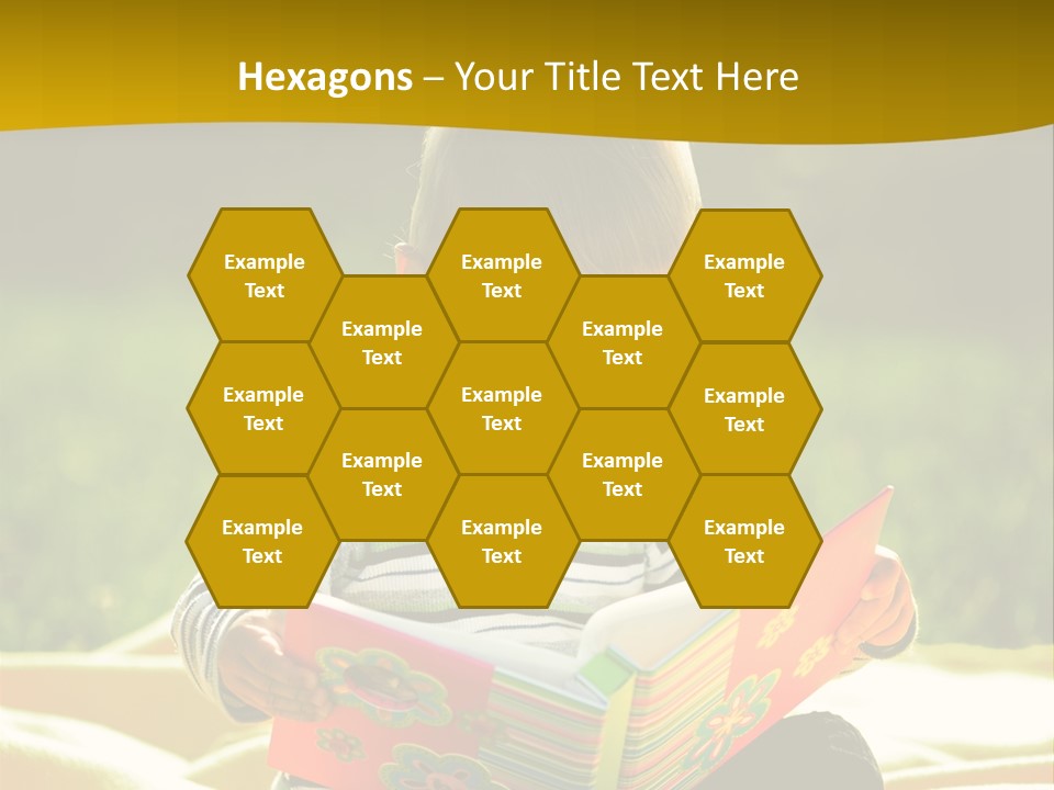 Cute Education Kid PowerPoint Template