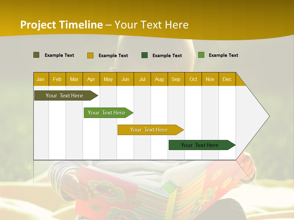Cute Education Kid PowerPoint Template