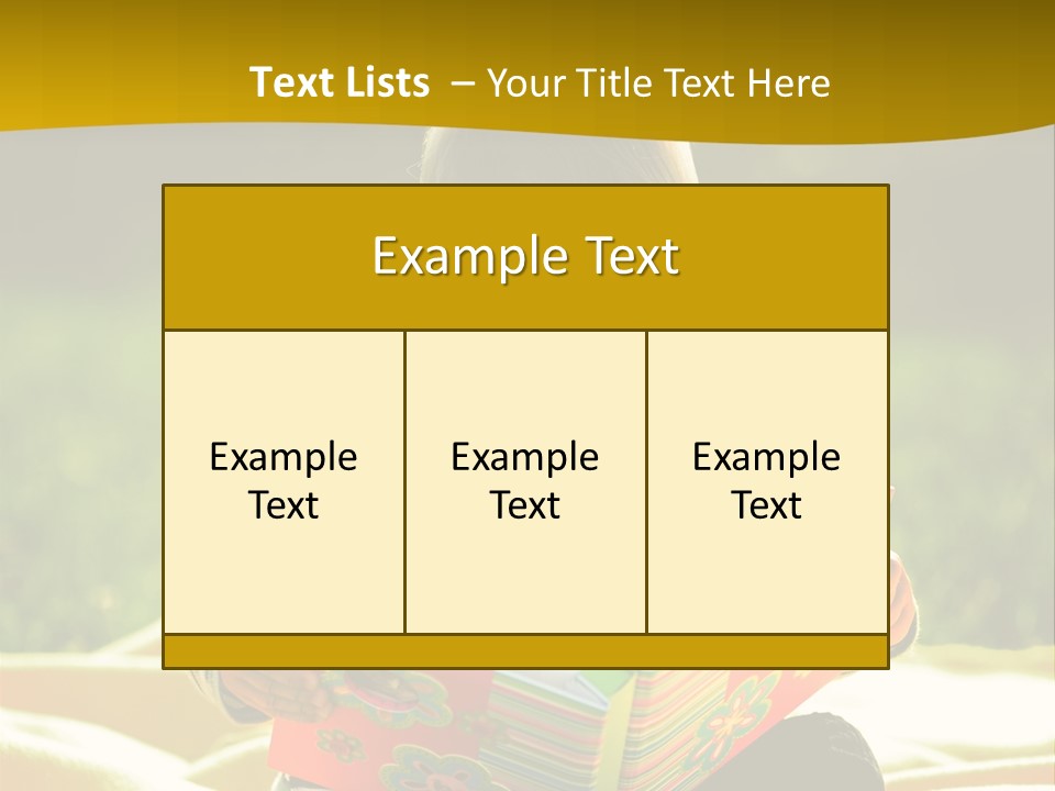 Cute Education Kid PowerPoint Template