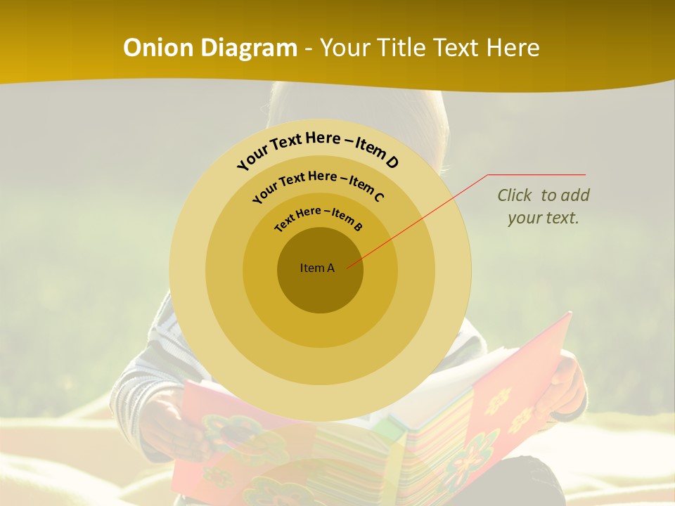 Cute Education Kid PowerPoint Template