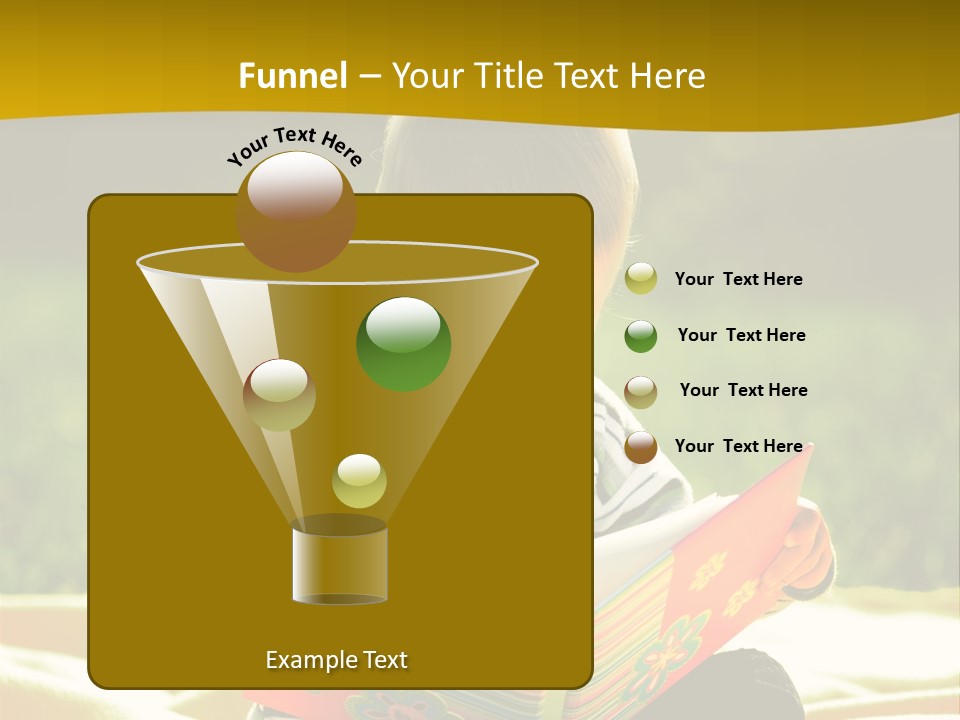 Cute Education Kid PowerPoint Template