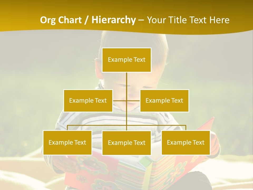 Cute Education Kid PowerPoint Template