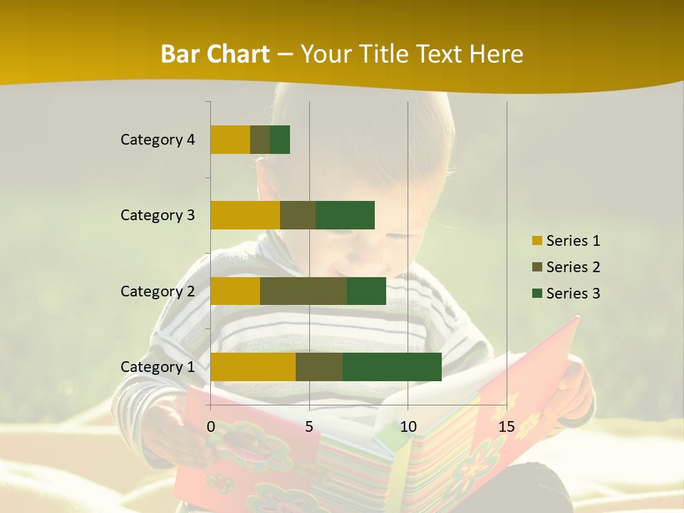 Cute Education Kid PowerPoint Template