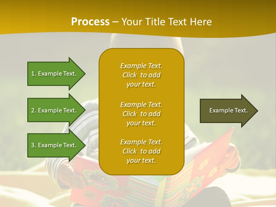 Cute Education Kid PowerPoint Template