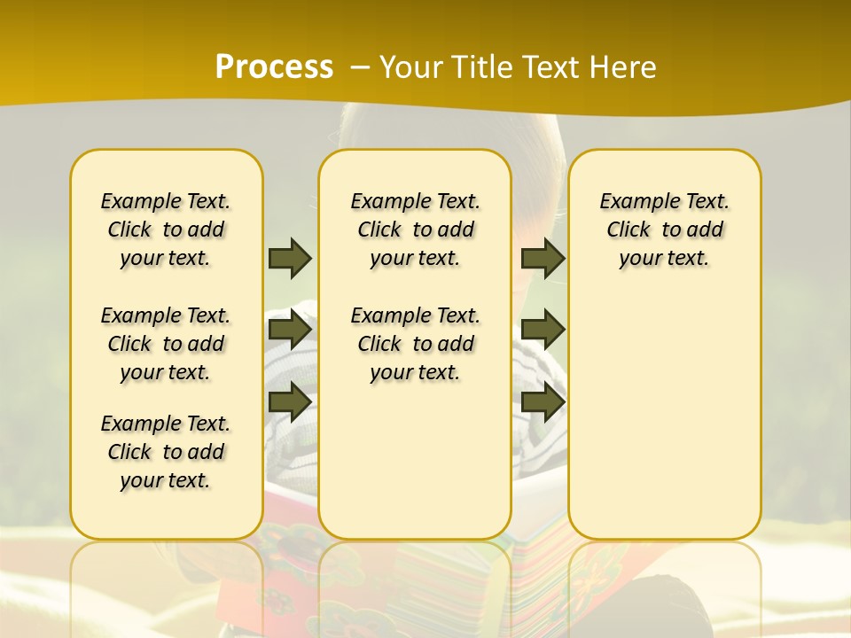 Cute Education Kid PowerPoint Template