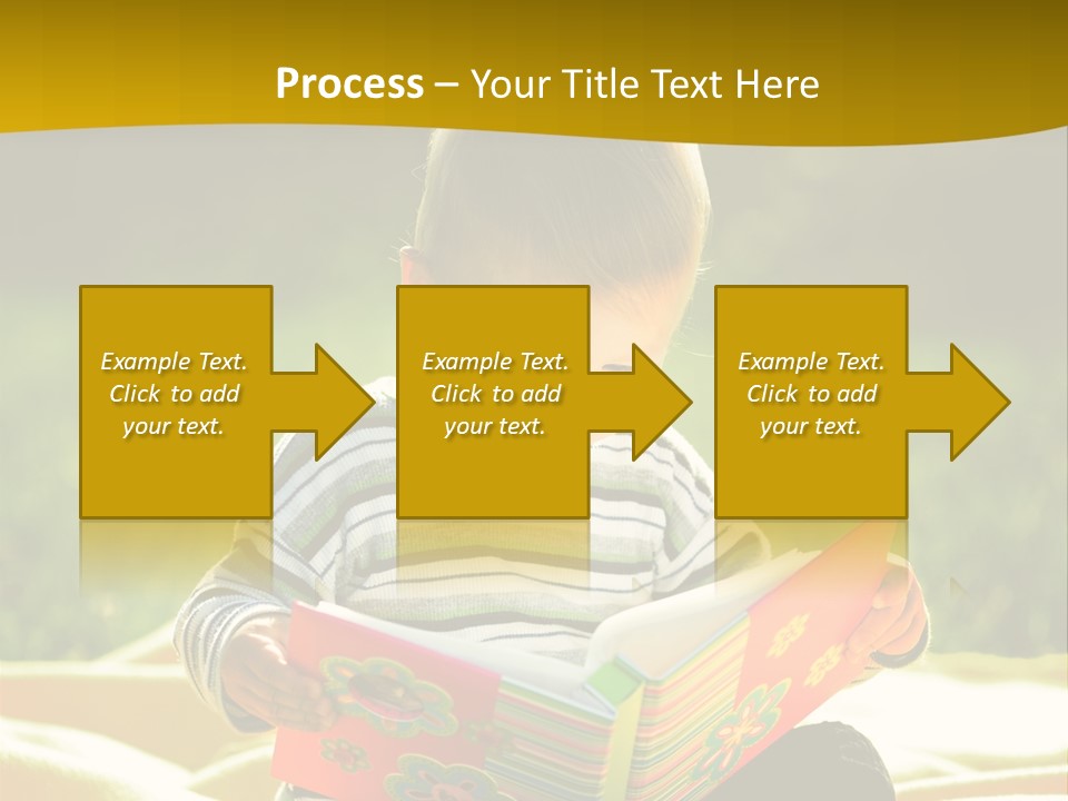 Cute Education Kid PowerPoint Template