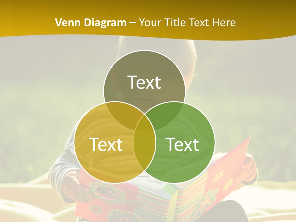 Cute Education Kid PowerPoint Template