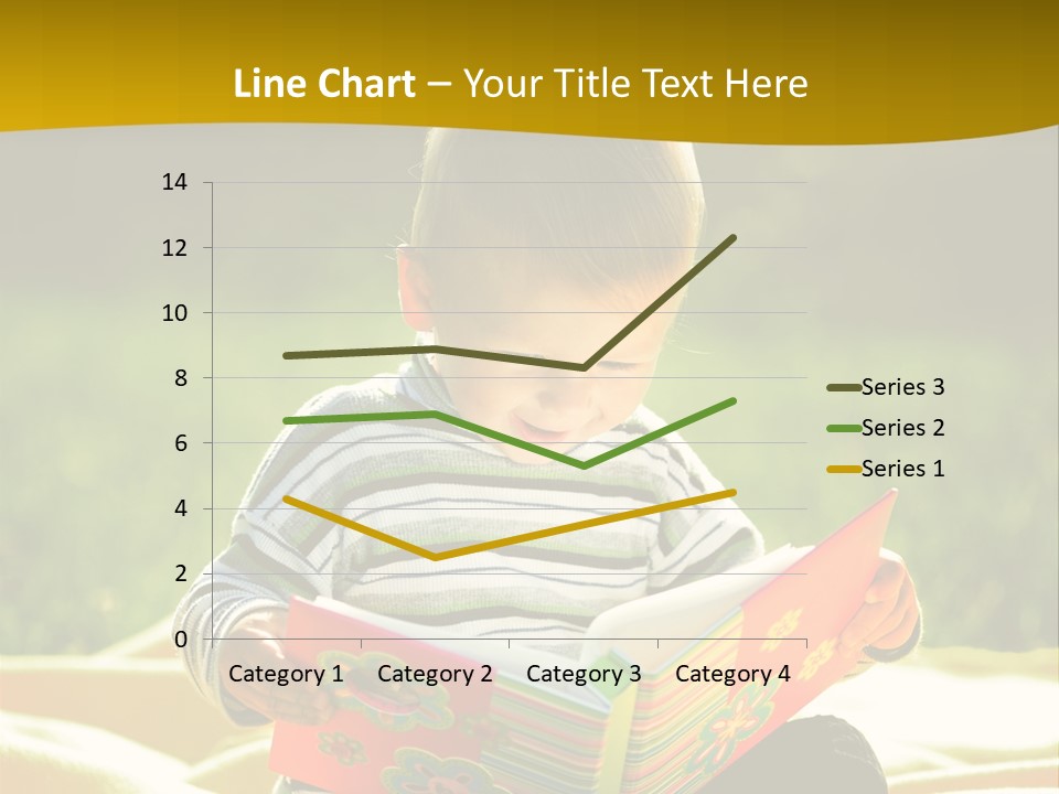 Cute Education Kid PowerPoint Template
