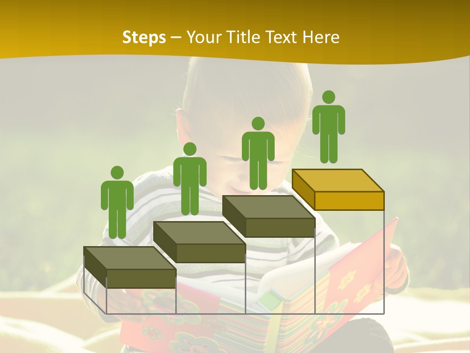 Cute Education Kid PowerPoint Template