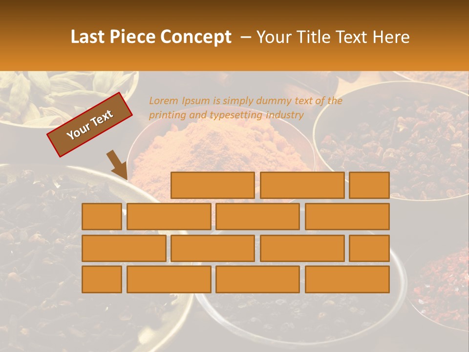 Spice Brass Copper PowerPoint Template