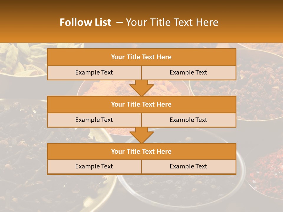 Spice Brass Copper PowerPoint Template