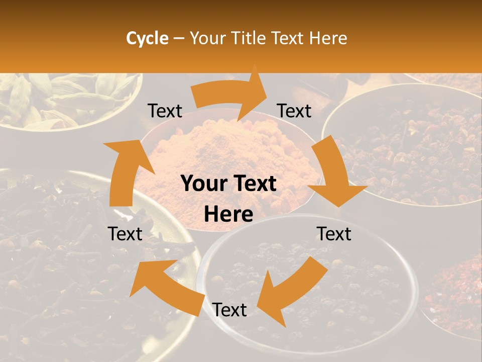 Spice Brass Copper PowerPoint Template