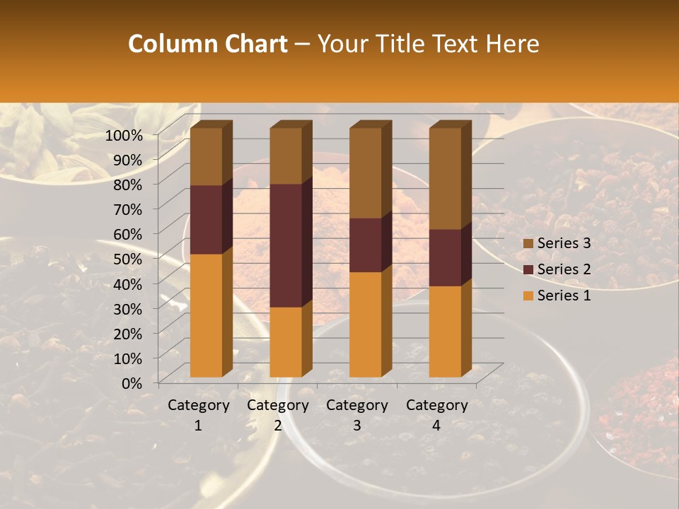 Spice Brass Copper PowerPoint Template