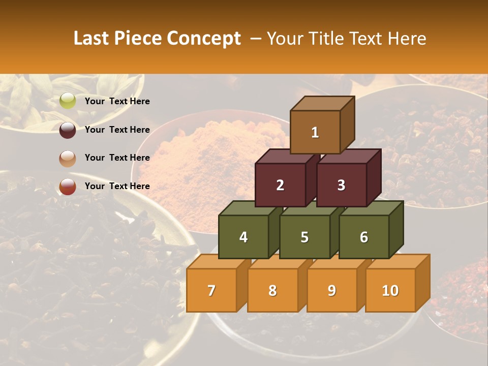 Spice Brass Copper PowerPoint Template