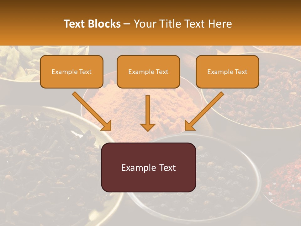 Spice Brass Copper PowerPoint Template