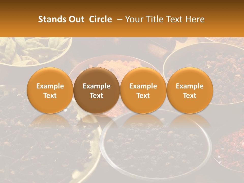 Spice Brass Copper PowerPoint Template