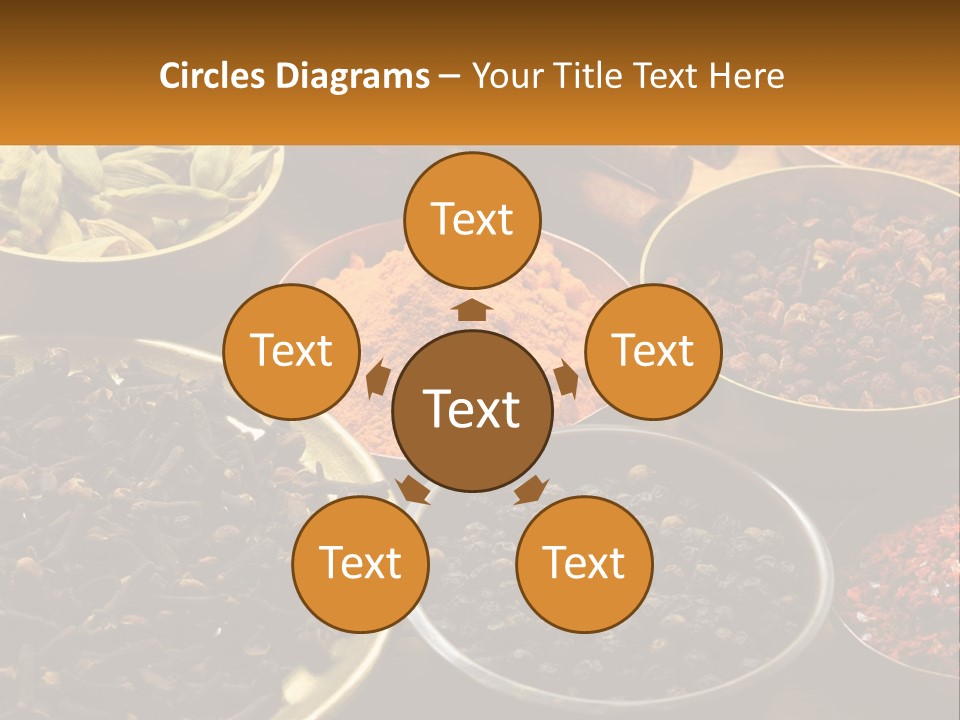 Spice Brass Copper PowerPoint Template