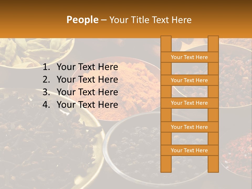 Spice Brass Copper PowerPoint Template