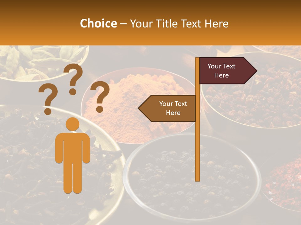 Spice Brass Copper PowerPoint Template