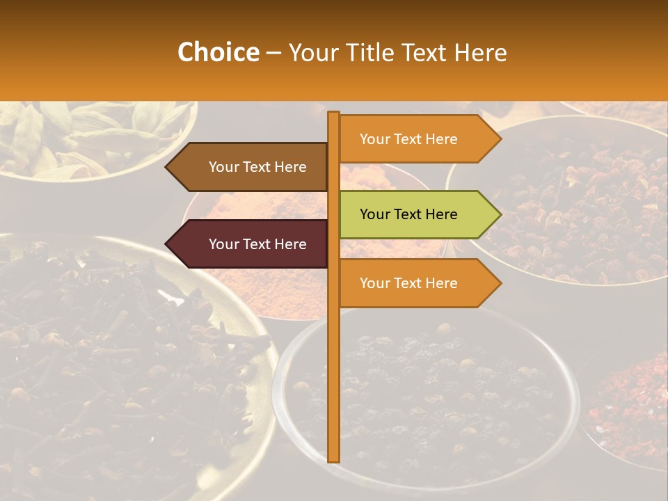Spice Brass Copper PowerPoint Template