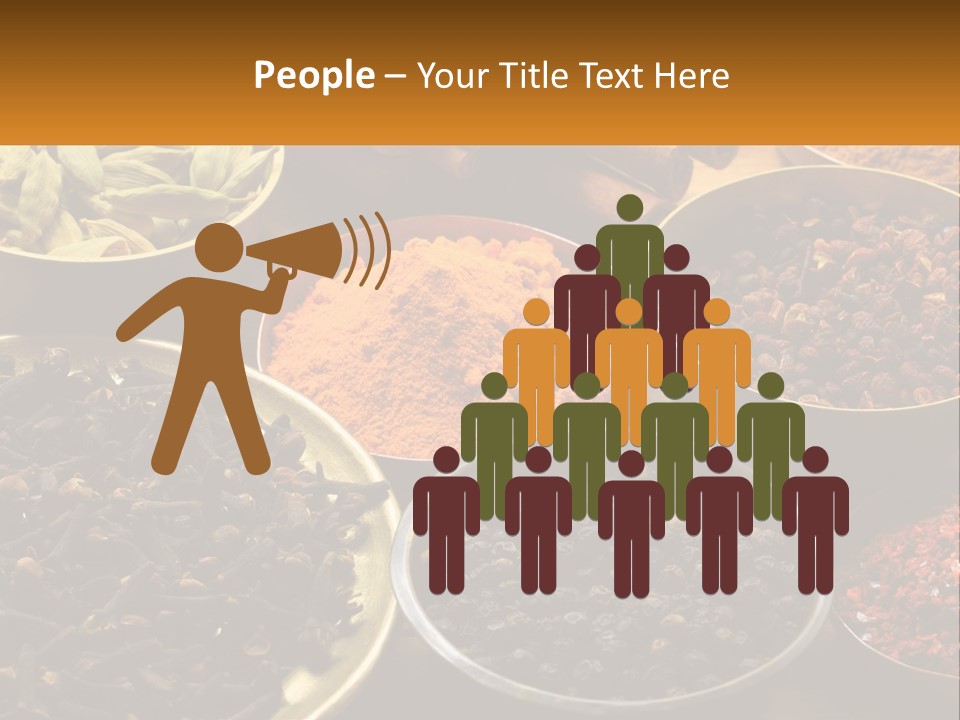 Spice Brass Copper PowerPoint Template