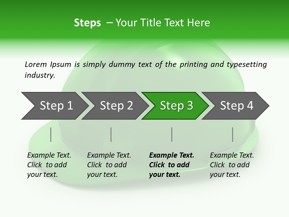 Helmet Head Regulation PowerPoint Template