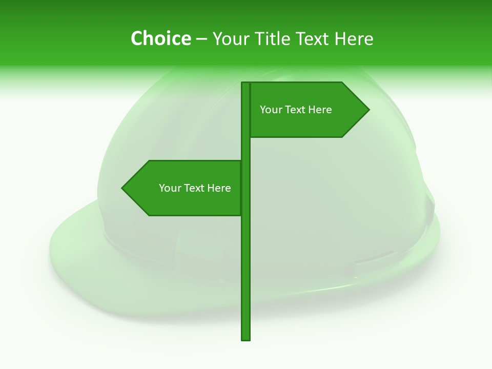 Helmet Head Regulation PowerPoint Template