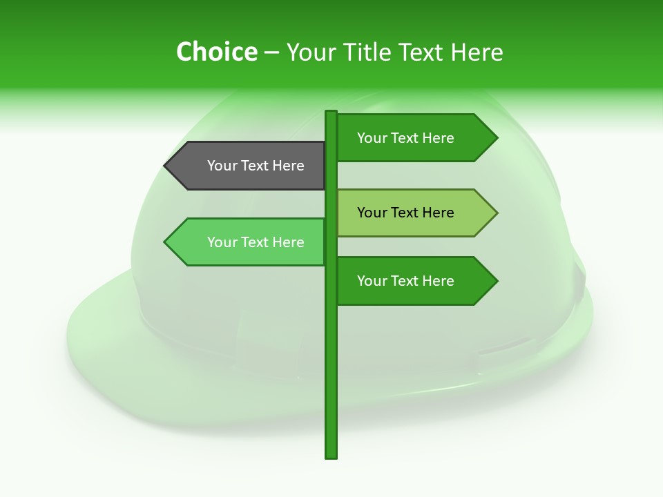 Helmet Head Regulation PowerPoint Template