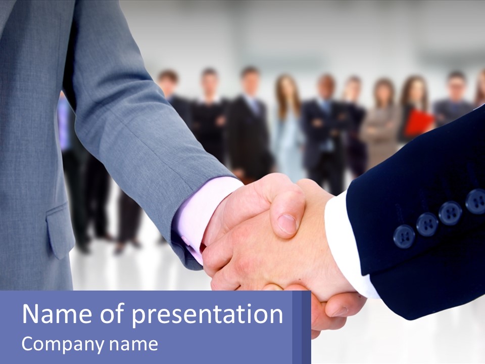 Deal Sales Agree PowerPoint Template