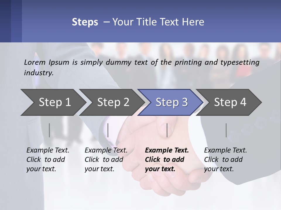 Deal Sales Agree PowerPoint Template