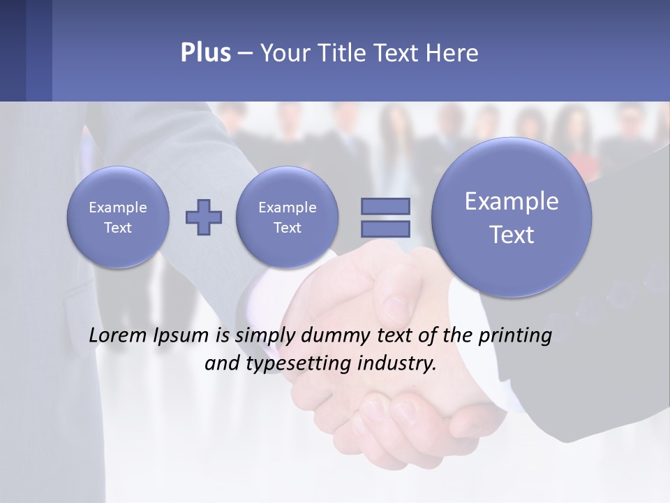 Deal Sales Agree PowerPoint Template