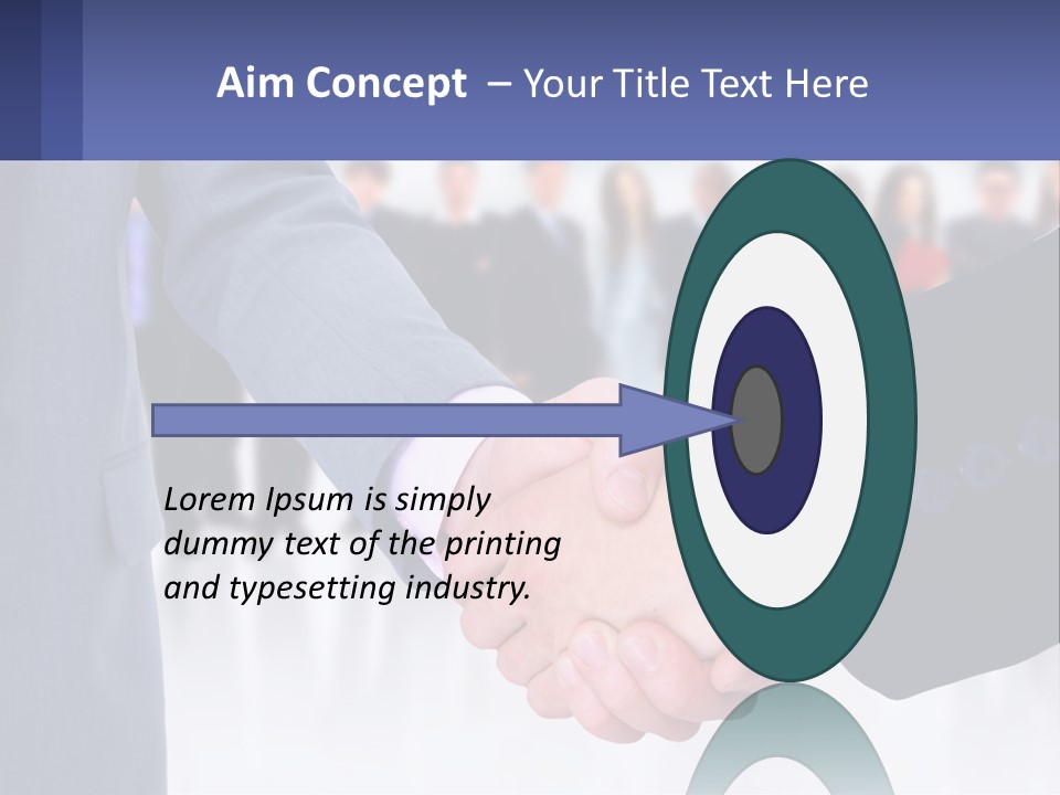 Deal Sales Agree PowerPoint Template